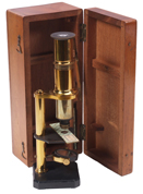 Brass Field Microscope 