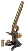 Brass Antique Microscope